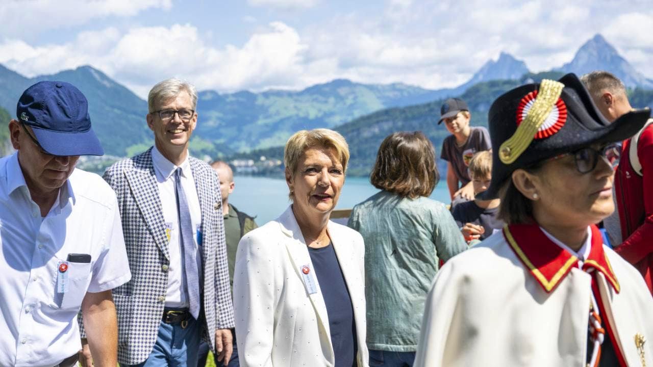 Handel. Karin Keller-Sutter: Zoll-Hammer soll Feiertag nicht verderben