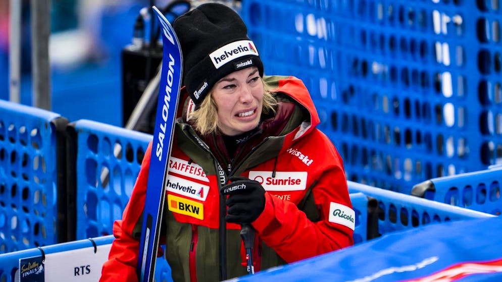 Michelle Gisin. «J'en avais honte et j'étais complètement dans la panade»