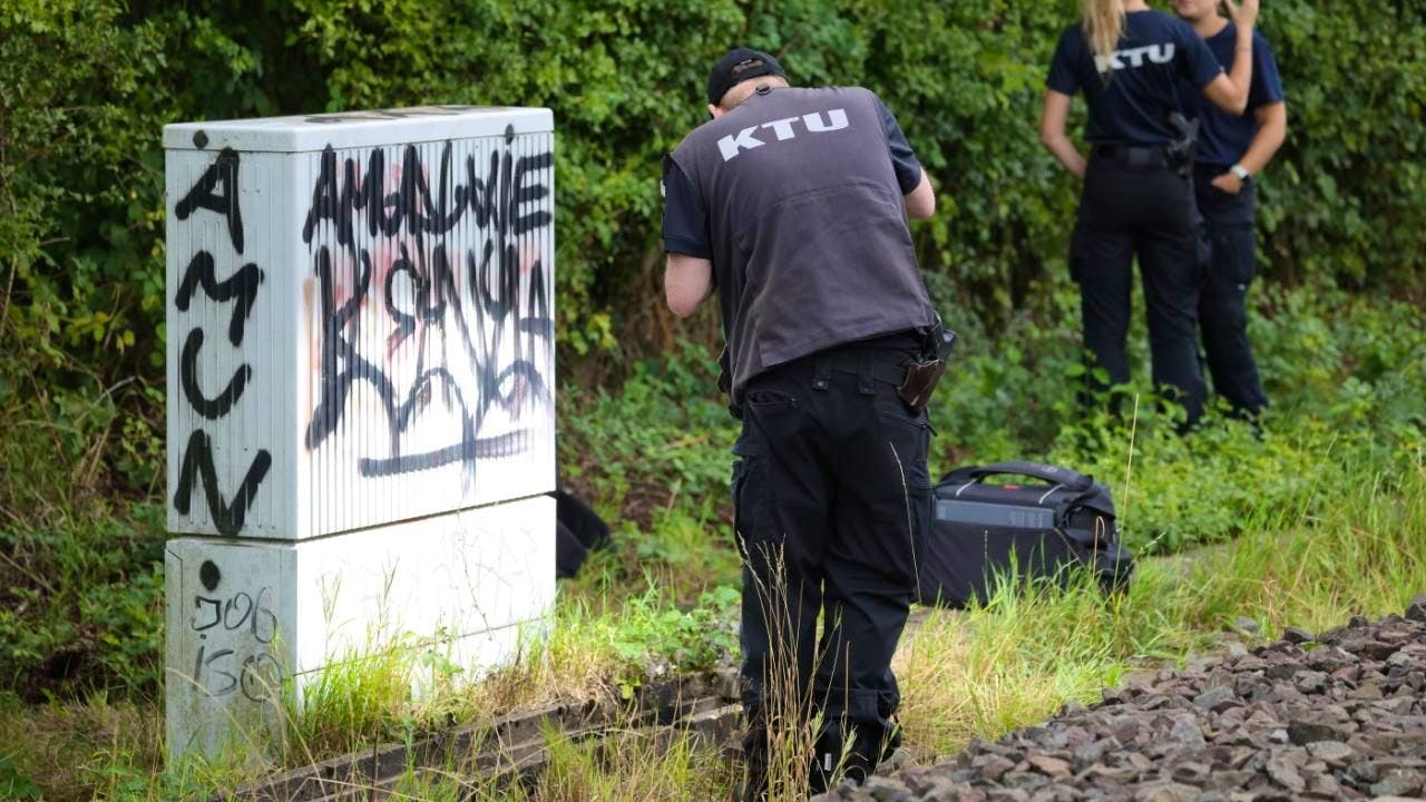 Deutschland. Weiterer Brandanschlag auf Hauptstrecke der Deutschen Bahn