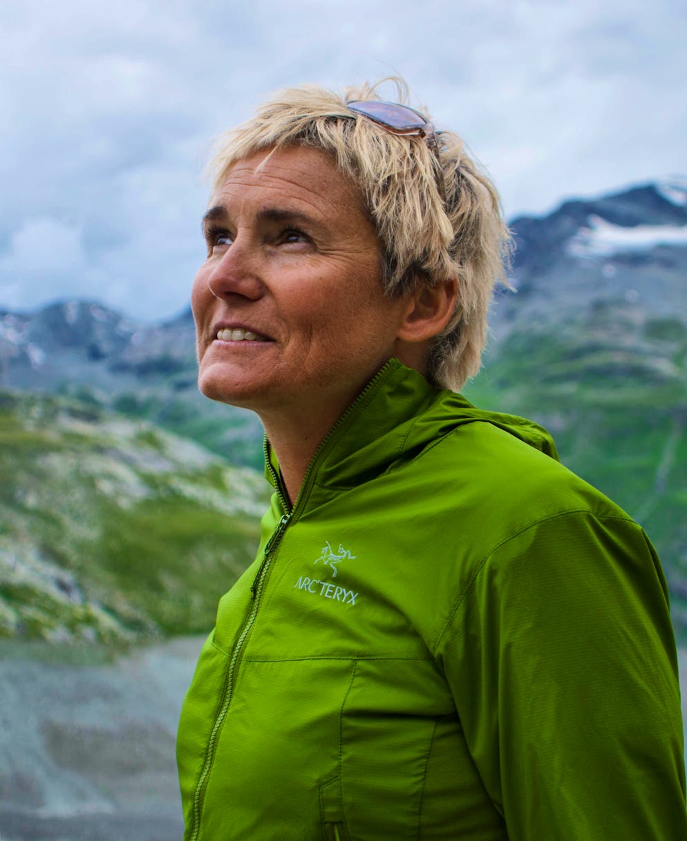 Caroline Zimmermann has been the hut warden at the Tschierva Hut for 25 years.