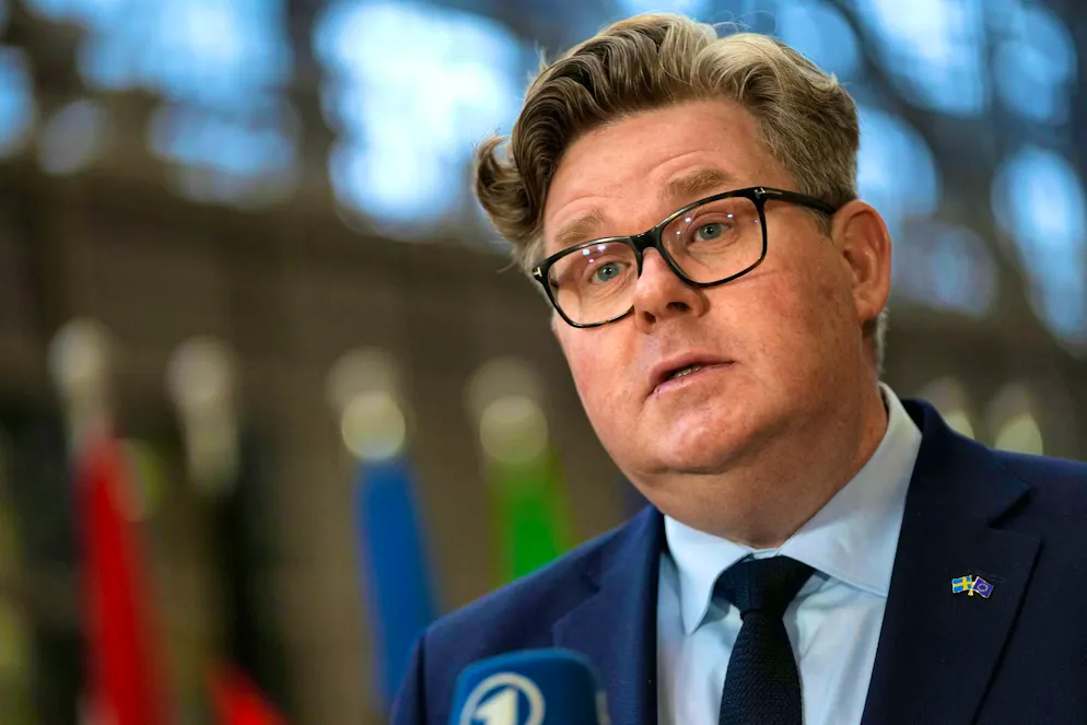 Behind Swedish curtains in Estonia - Gallery. The Swedish Minister of Justice, Gunnar Strömmer.