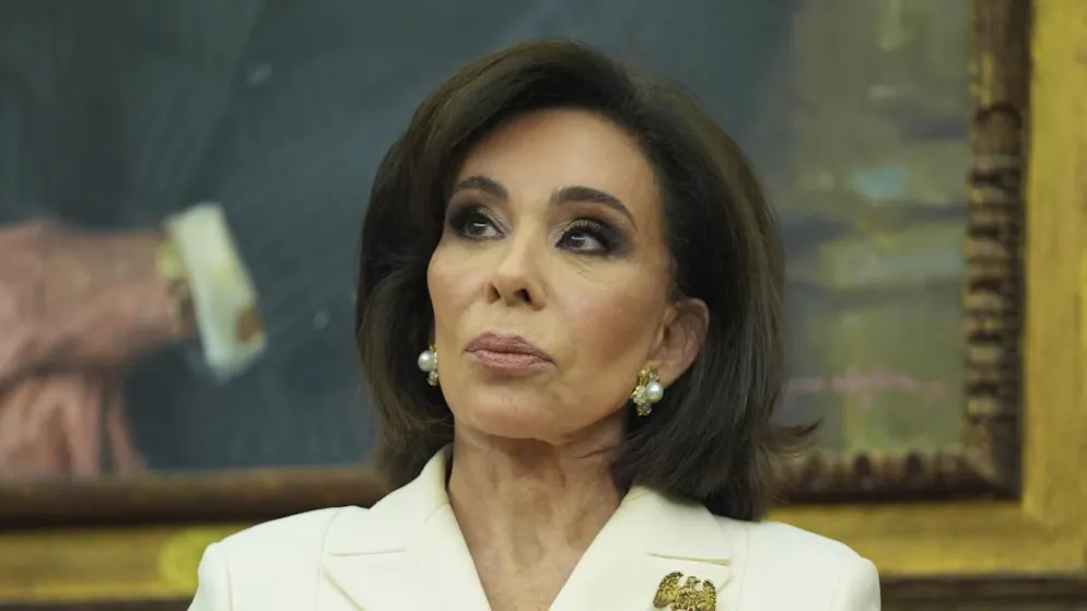 Jeanine Pirro alla cerimonia di giuramento del presidente degli Stati Uniti Donald Trump (foto del 28 maggio 2025).