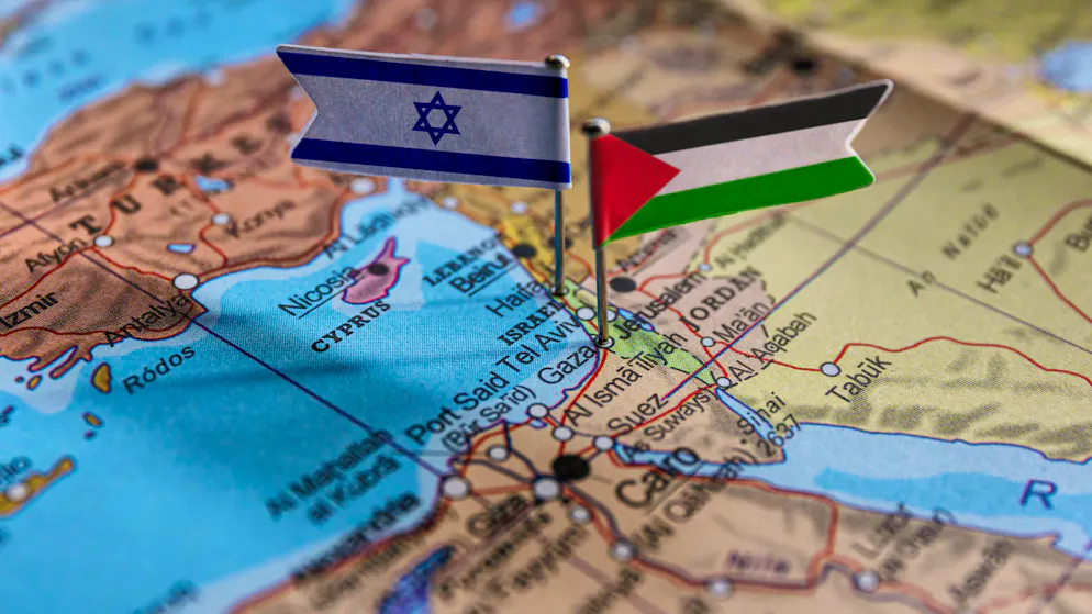 Israel and Palestine: two state claims, one unresolved question of recognition.
