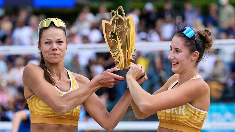 Beachvolleyball-EM. Hladun und Lasarenko sind erste Europameisterinnen aus der Ukraine