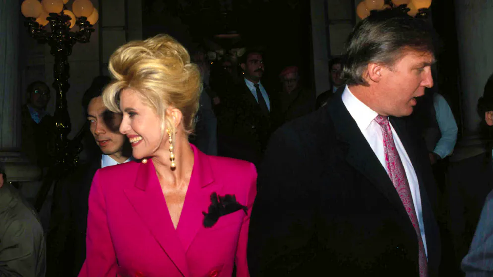 Ivana Trump liked being in St. Moritz, but her husband Donald didn't. 