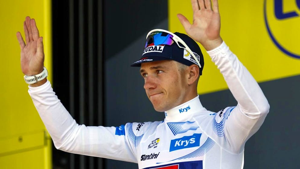 Double Olympic champion. Evenepoel with Red Bull-Bora-Hansgrohe from 2026