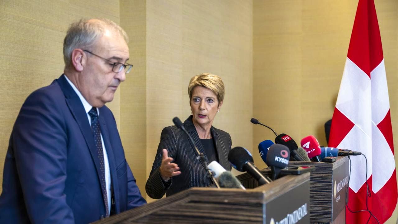 Handel. Keller-Sutter und Parmelin reisen nach Washington