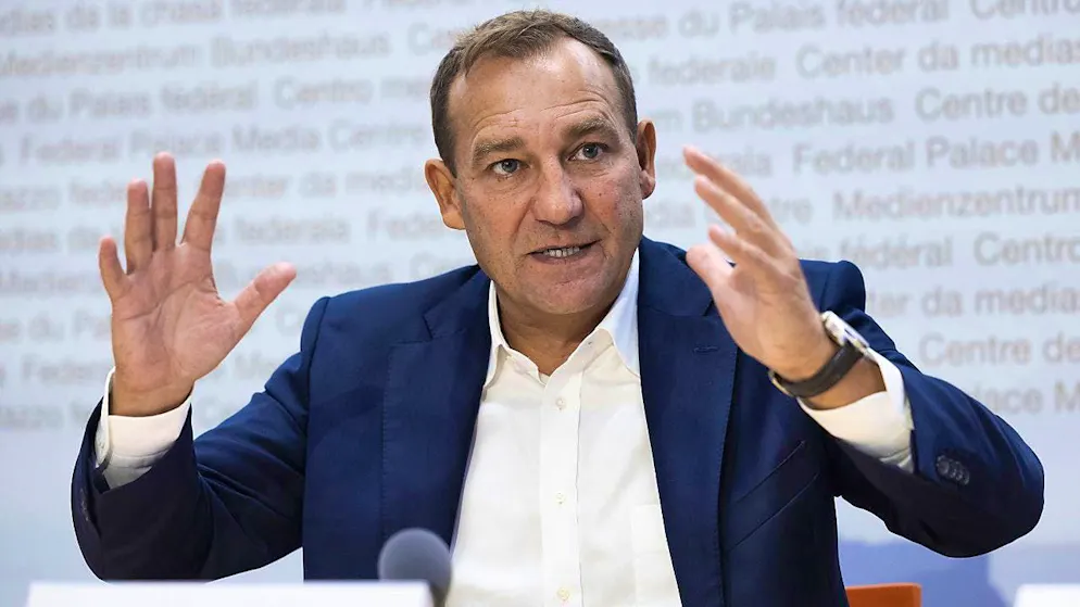 The Zurich SVP National Councillor Thomas Matter. (archive picture)