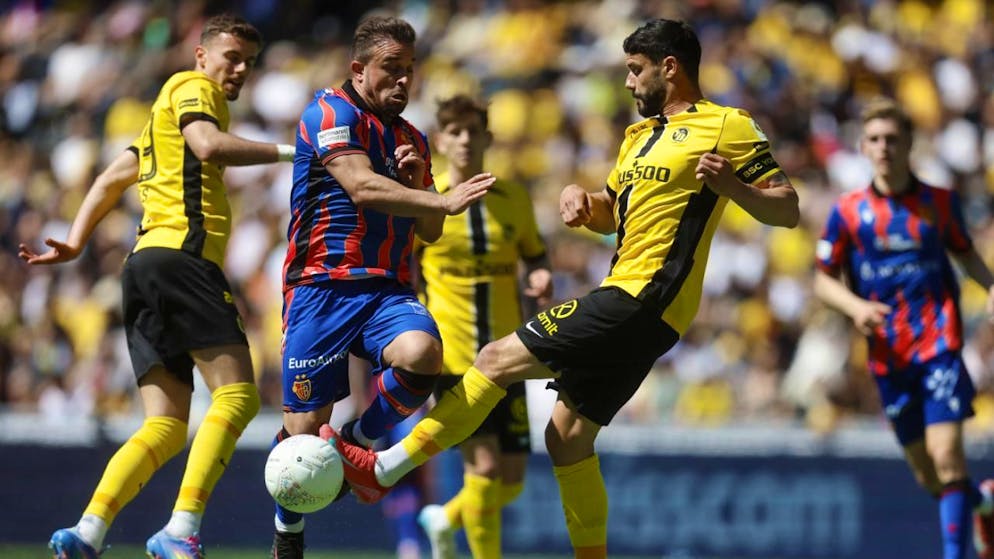 Super League. Showdown between champions Basel and YB