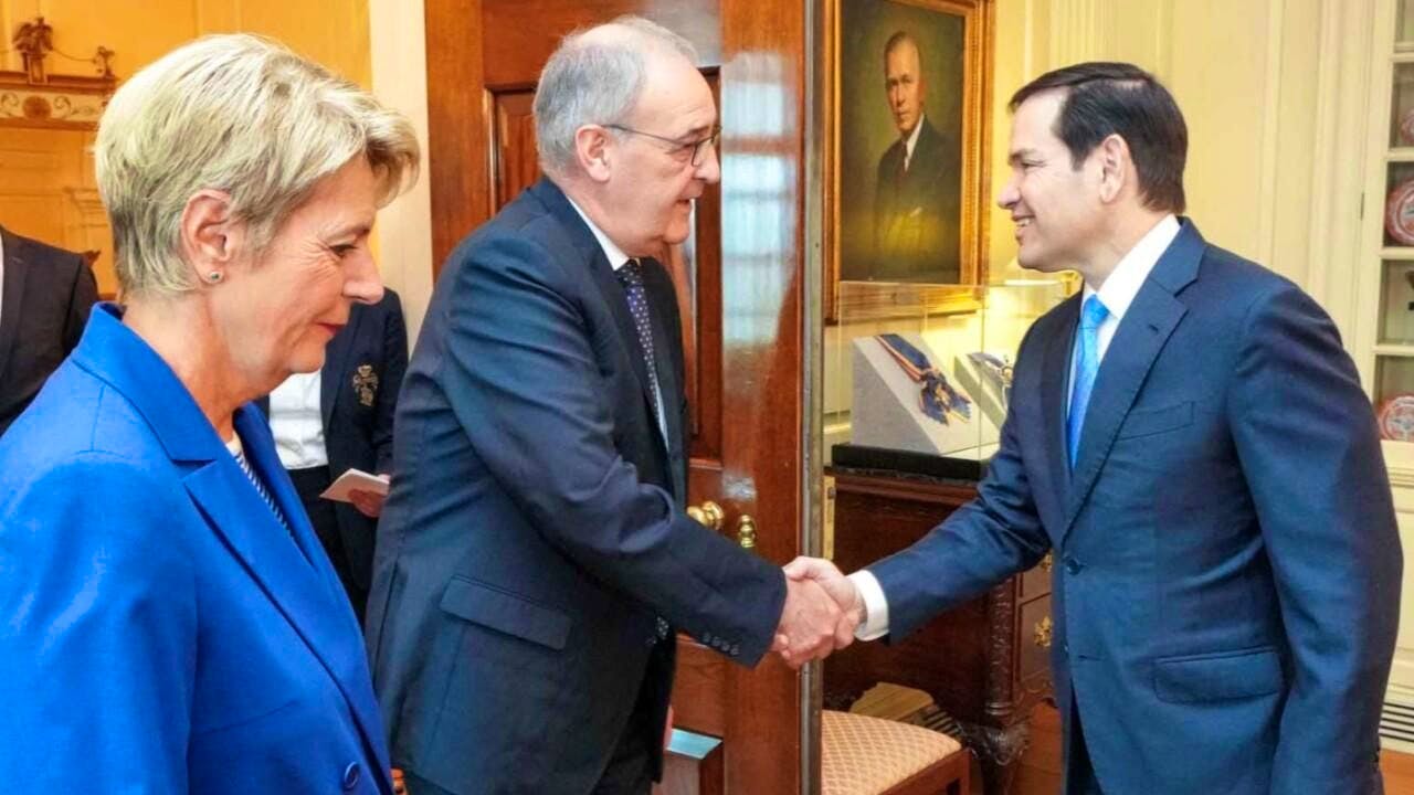 Handel. Keller-Sutter und Parmelin bei US-Aussenminister Rubio