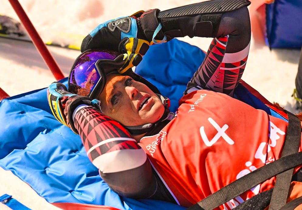 L'infortunio di Federica Brignone è avvenuto durante lo slalom gigante ai Campionati italiani in Val di Fassa.