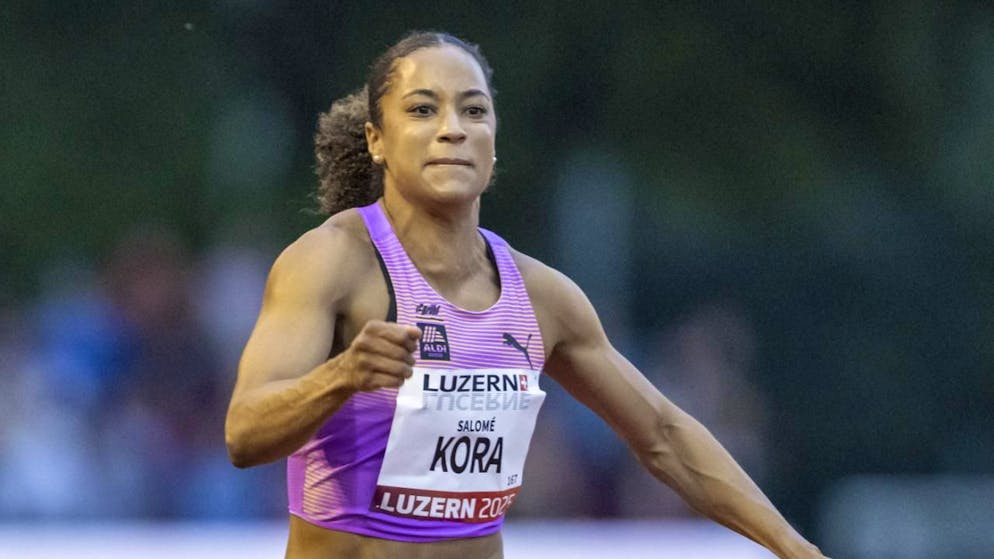Leichtathletik. Kora mit Schweizer Saisonbestzeit