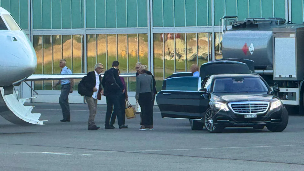 After the failed customs deal. Keller-Sutter and Parmelin arrive back in Switzerland here