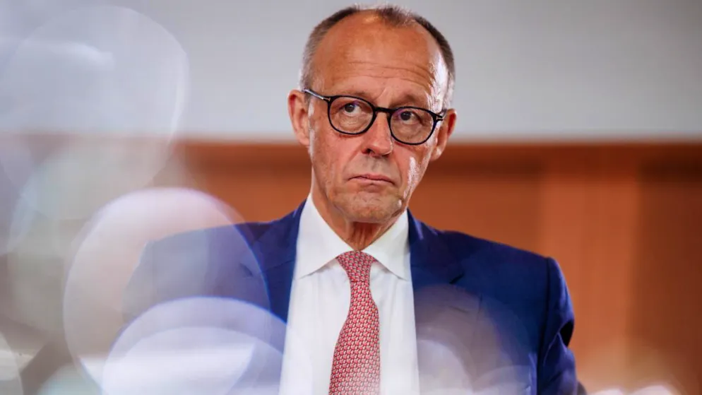 Il cancelliere tedesco Friedrich Merz. (foto d'archivio)