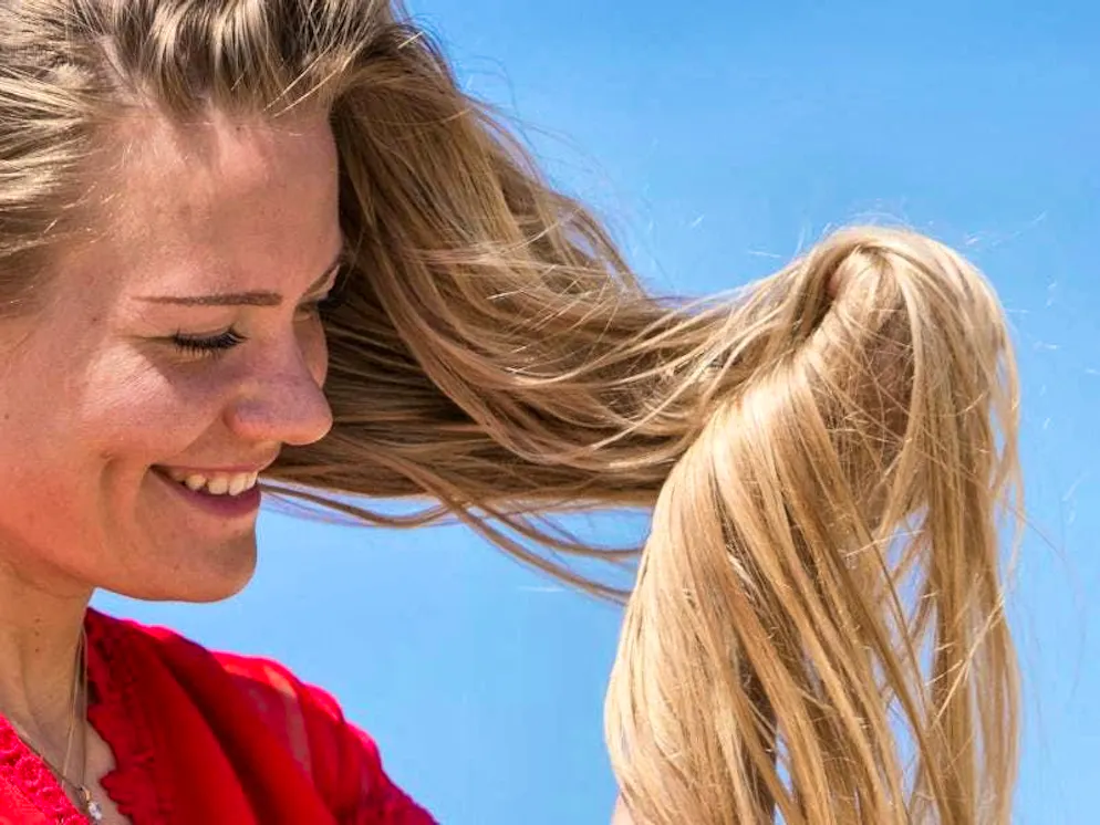 Hair needs special care in summer to protect it from the sun.
