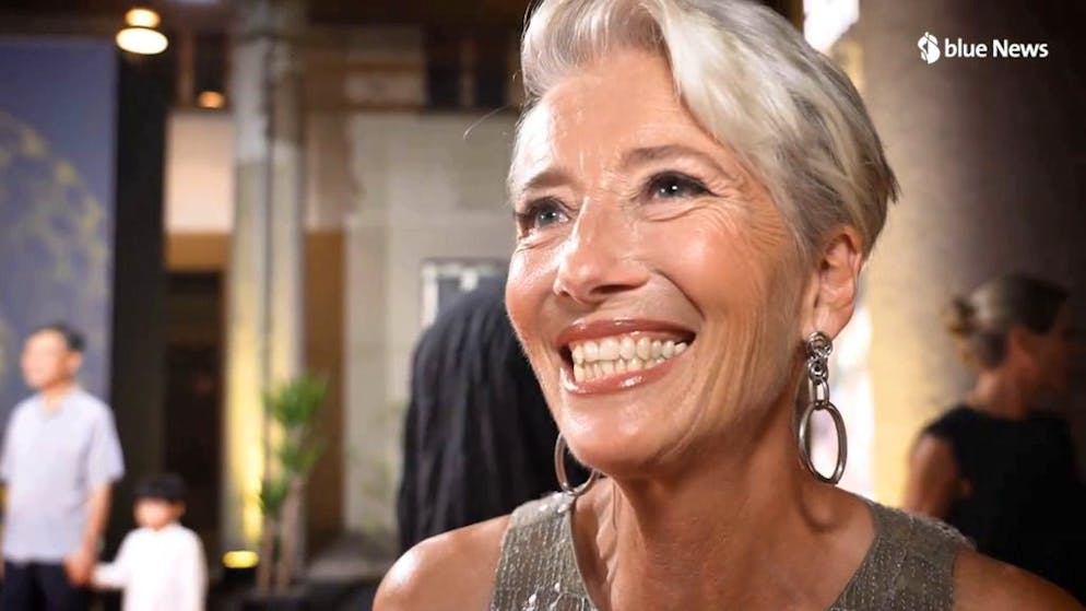 Ha ricevuto il Leopard Club Award. Emma Thompson a blue News:  «Contentissima di essere a Locarno, ma sono un po' nervosa»