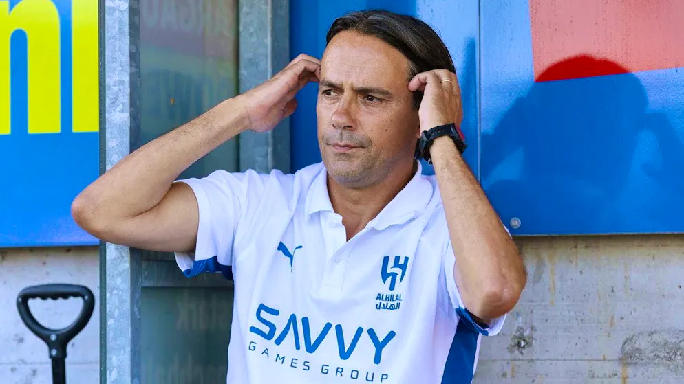 Simone Inzaghi has been coach of Al-Hilal since this summer.