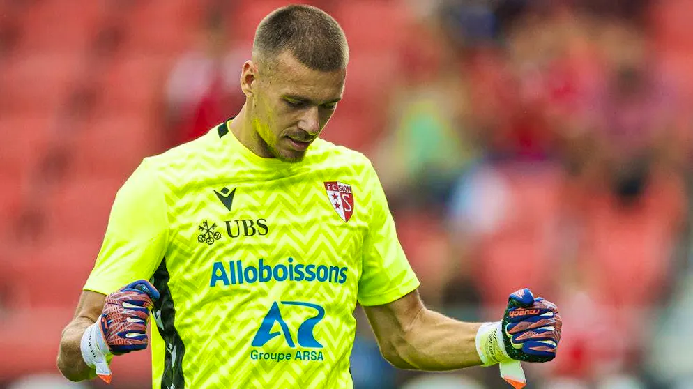 Anthony Racioppi is set for Sion.