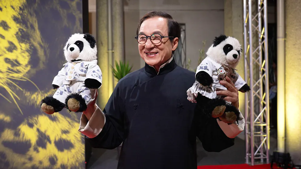 Golden Leopard for Jackie Chan. 