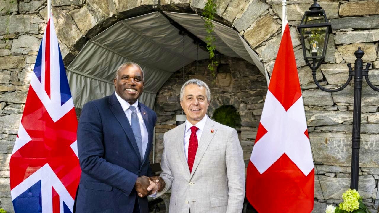 Switzerland - United Kingdom. Cassis receives the Foreign Secretary of the United Kingdom