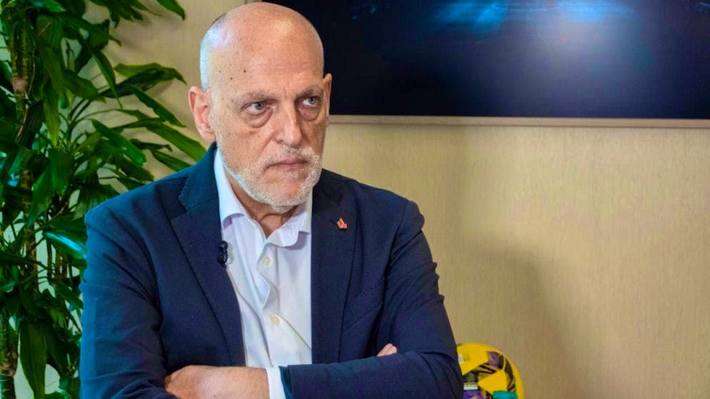Javier Tebas, president of the Spanish professional football league, wants to stage a match in the USA