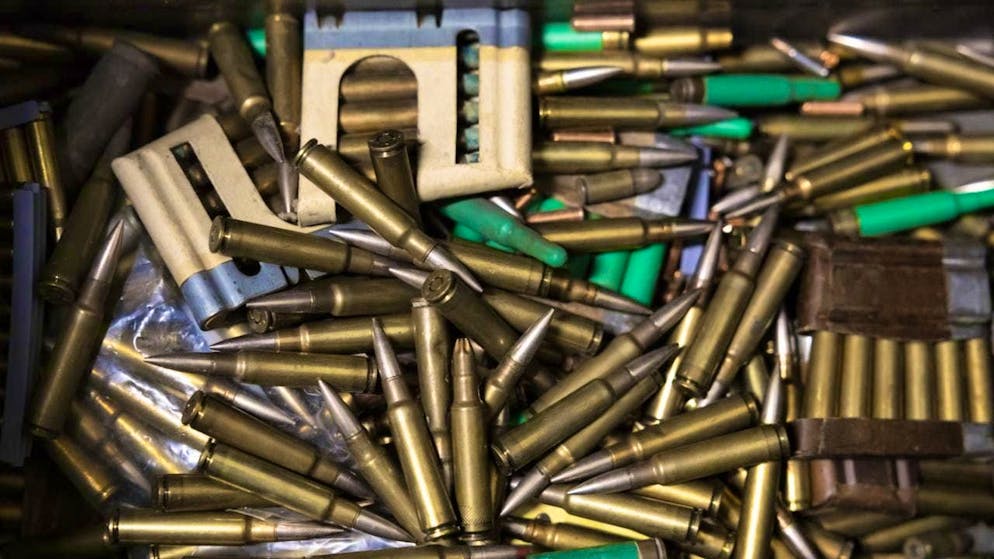 The responsible National Council committee is in favor of the looser export rules for Swiss war material requested by the Federal Council. (theme picture)