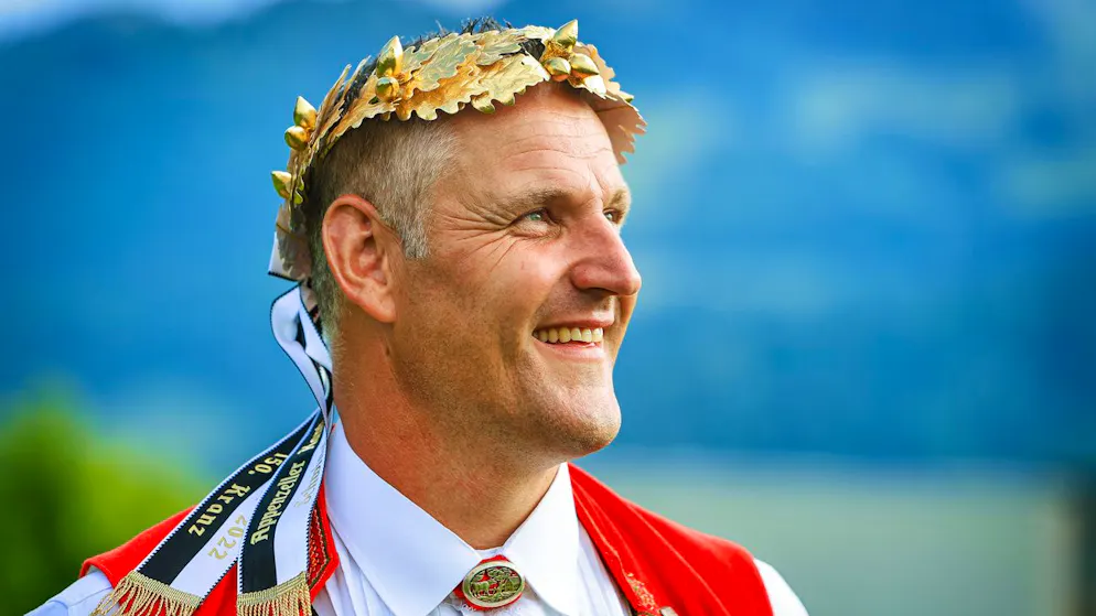 Baby news from the wrestling king. Nöldi Forrer: 