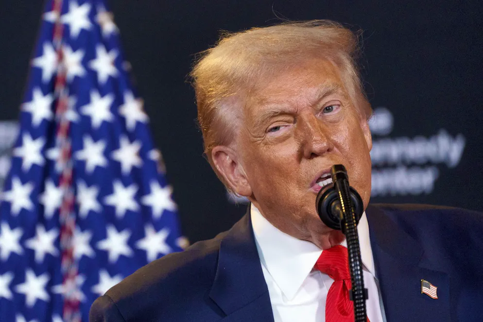 Il presidente americano Donald Trump.