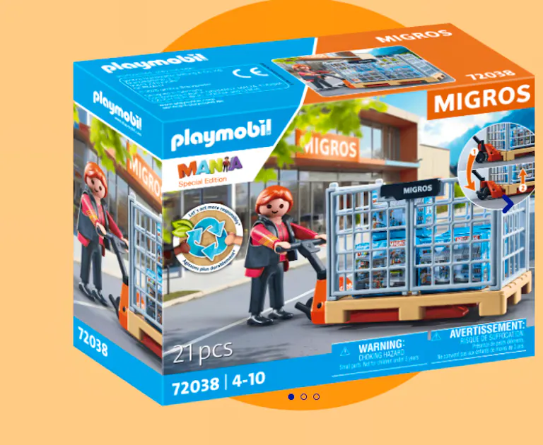 2 days after the start: Migros' Playmobil campaign escalates - sets for ...