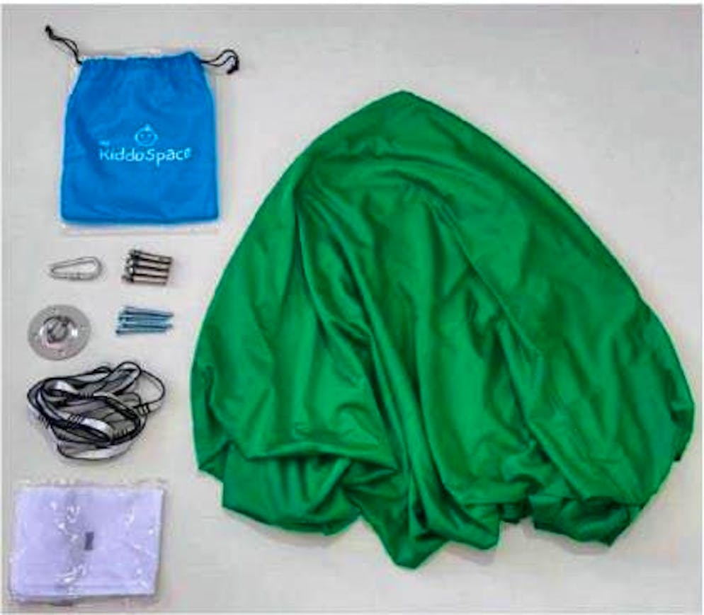 The "Therapy swing for children" from TheKiddoSpace is being recalled due to the risk of strangulation.