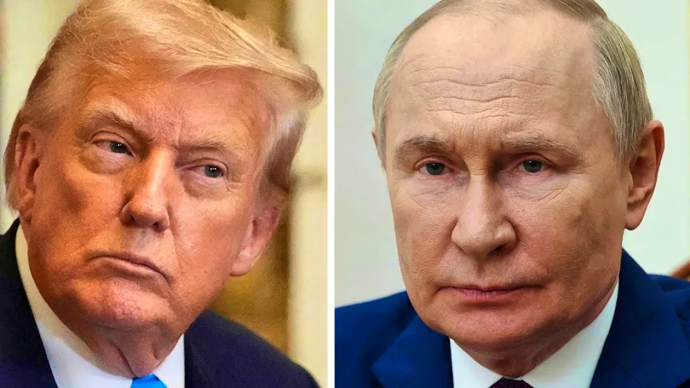 The agenda of Putin (right) and Trump at their meeting in Alaska suggests a relapse into pre-World War II diplomatic practices, warns Eastern Europe expert Martin Schulze Wessel in the Frankfurter Allgemeine Zeitung.