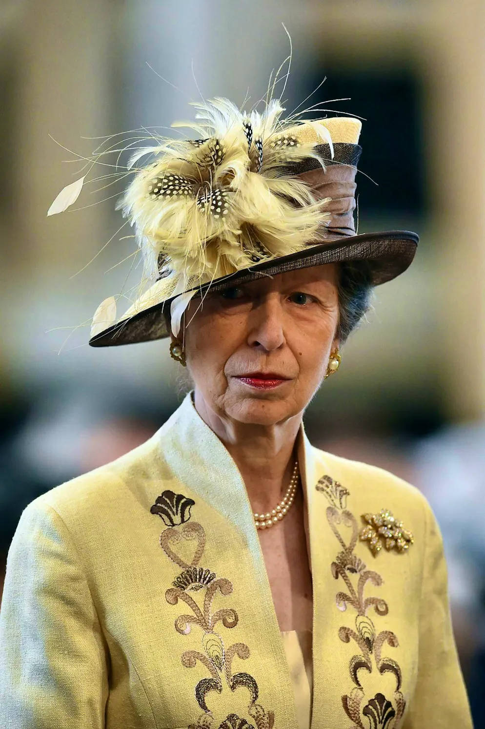 La principessa Anna: l'anti-trendsetter per eccellenza. 2016: «Sto confondendo il Mardi Gras con il Commonwealth», anche se è il Giorno del Ringraziamento. Le piume di tacchino sulla testa? Oh no, appartengono alla tavola di Natale in Inghilterra.