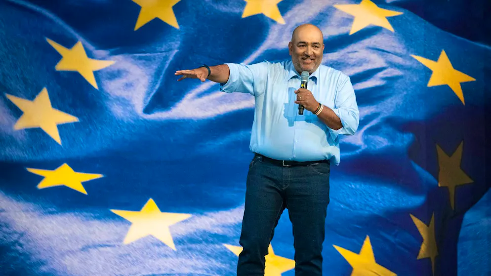 Omid Nouripour, Green politician and Vice President of the German Bundestag. (archive picture)