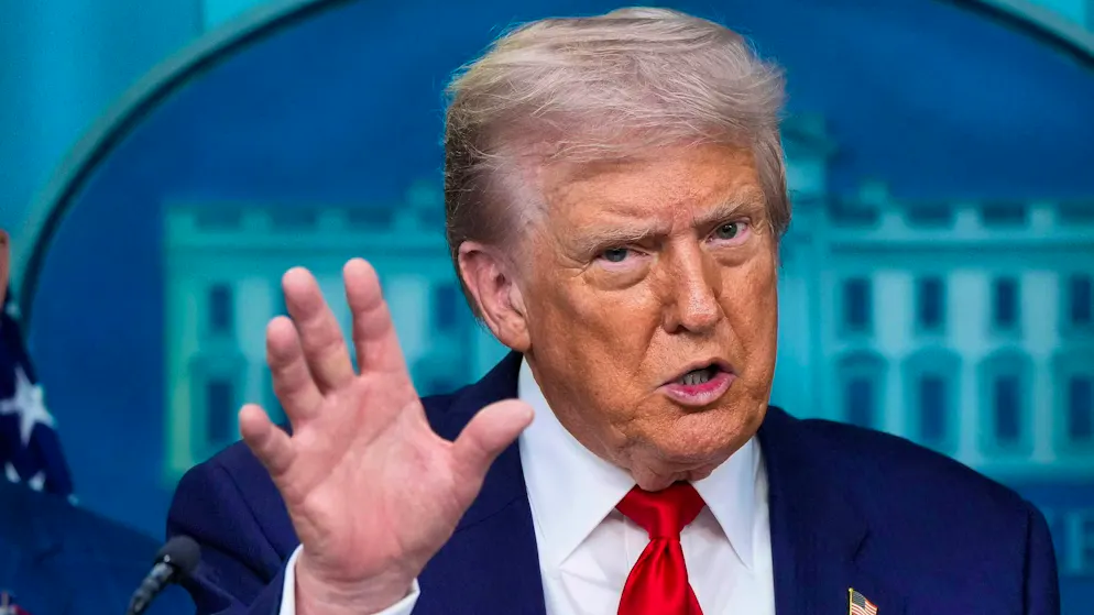 US President Donald wants donations from foreigners.