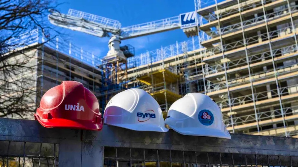 The construction industry performs best in the KOF wage survey with an expected increase of 1.7 percent. (symbolic image)