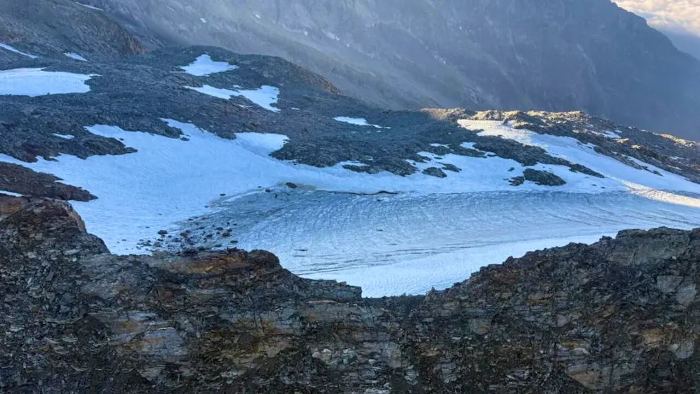 Il ghiacciaio del Bietsch è situato a un'altitudine di 3'150 metri