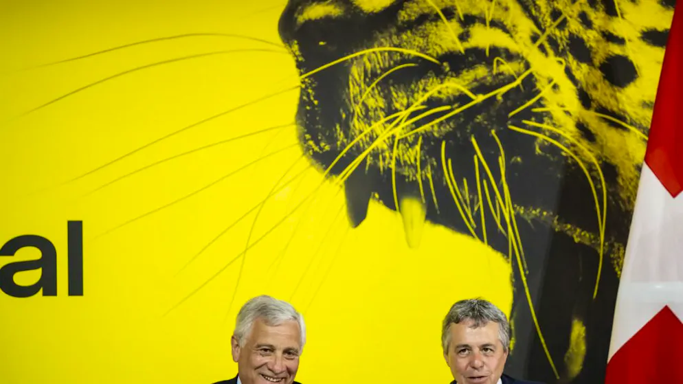 Il ministro degli esteri italiano Antonio Tajani  aveva già partecipato lo scorso anno - insieme al capo del DFAE Ignazio Cassis - alla Giornata della diplomazia svoltasi nella cornice del Locarno Film Festival (immagine d'archivio)