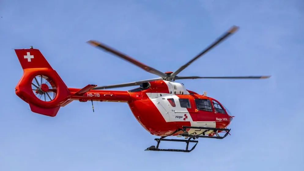 Sul luogo dell'incidente è intervenuta anche la Rega (foto simbolica).