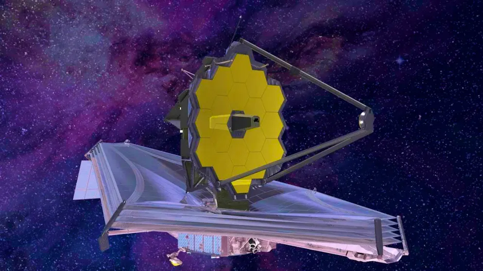 Swiss research institutions are also involved in the James Webb Telescope (JWST), also known as "Webb". (archive image)