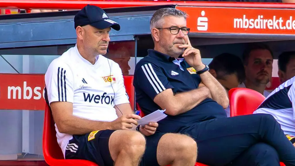 Markus Hoffmann (left) and Urs Fischer have worked together for many years.