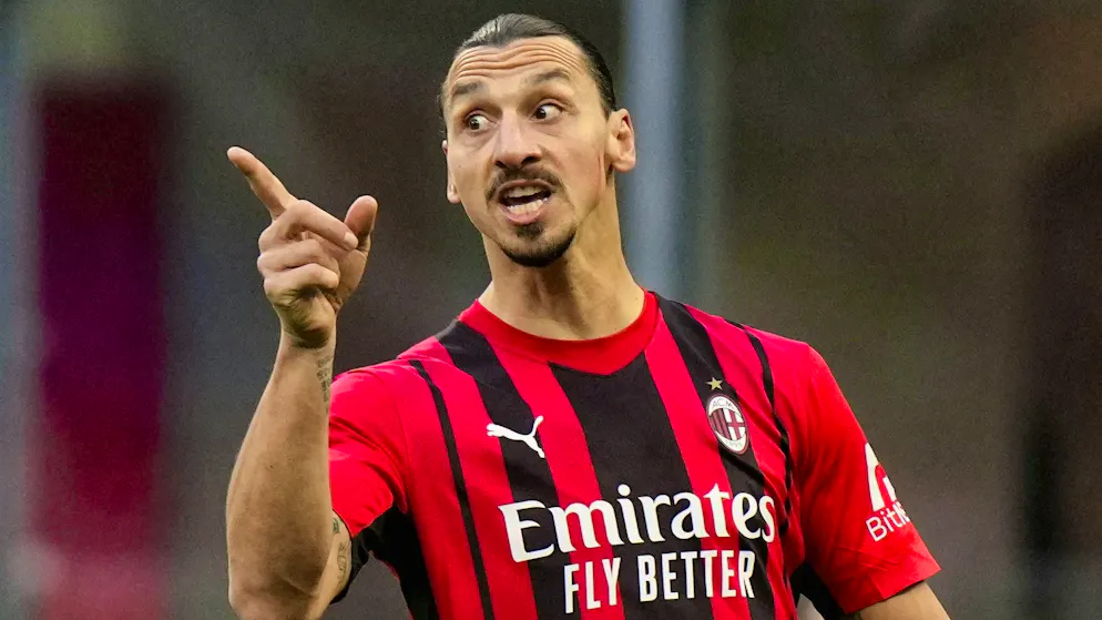 The boss on the football pitch: Zlatan Ibrahimovic.