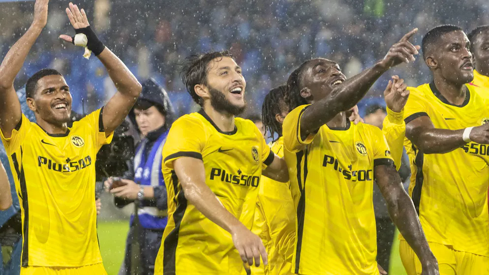 European Cup playoffs. YB win water battle in Bratislava ++ Lausanne hold Besiktas to a draw ++ Servette draw 1-1