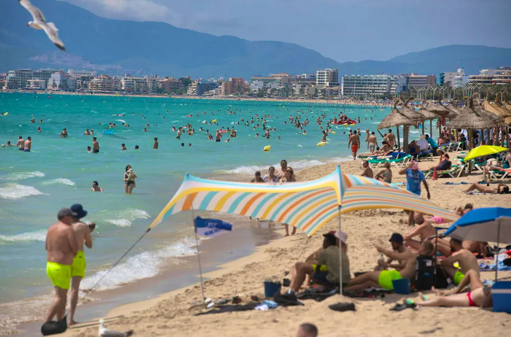 The beach - like here in Mallorca - is a great place to be