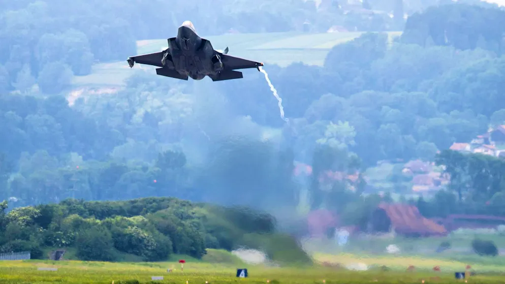 It is now apparent that even the USA still has no guarantee of the additional costs of the F-35 fighter jets for Switzerland. (archive picture)