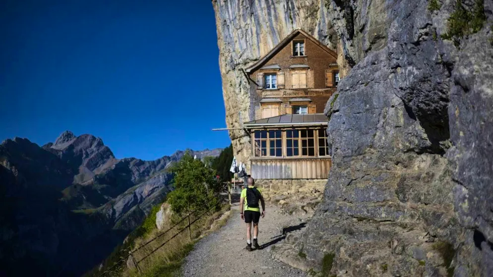 La locanda di montagna Äscher è una delle mete escursionistiche più popolari dell'Alpstein (foto d'archivio).