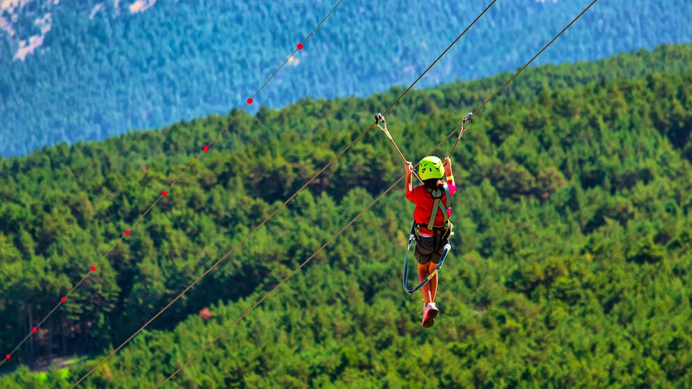 The Tyrovol theme park in Porté-Puymorens with the longest zip line in the Pyrenees has refused entry to 150 young Israeli holidaymakers aged between eight and sixteen. (symbolic image)