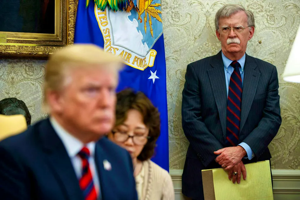 Trump critic targeted - FBI raid on former adviser Bolton. John Bolton was Trump's adviser, now they are at odds. (archive picture)