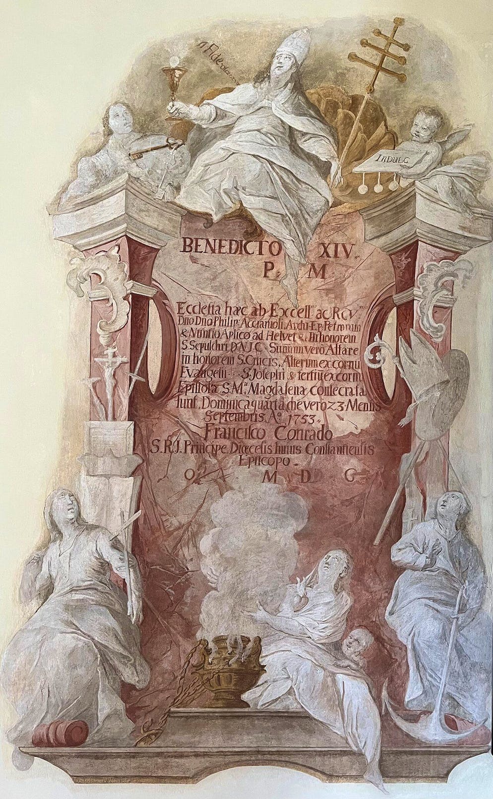 freske from the palace chapel