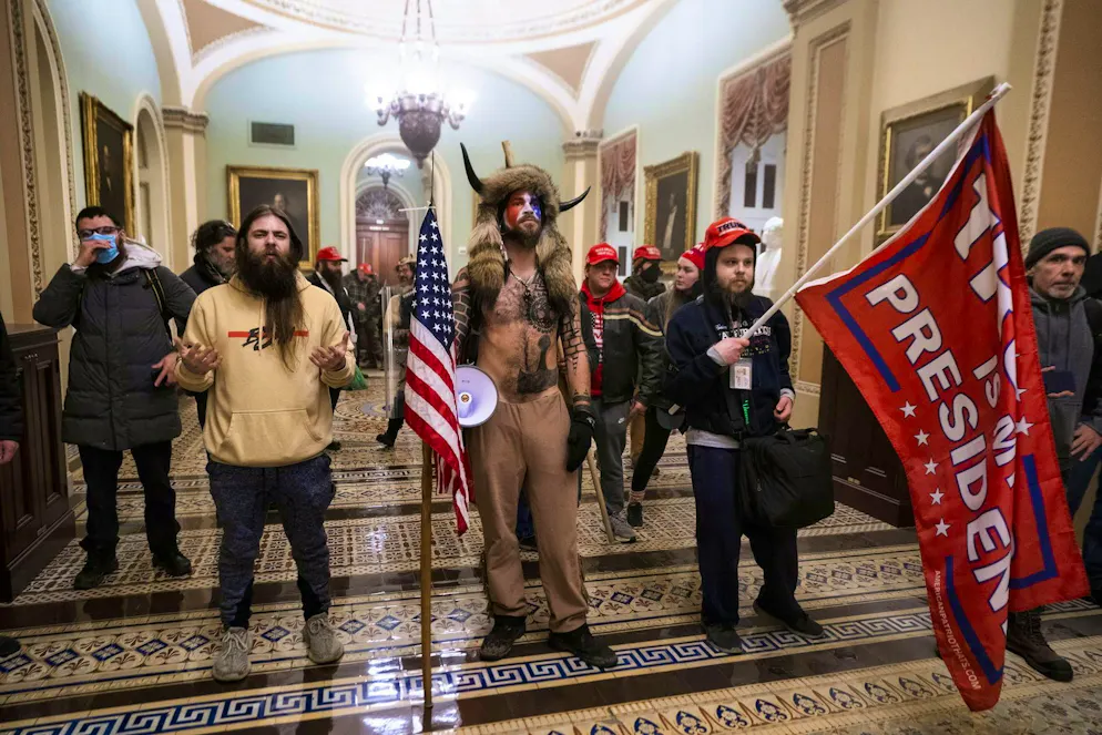 Forgiven and forgotten: The storming of the Capitol on January 6, 2021.