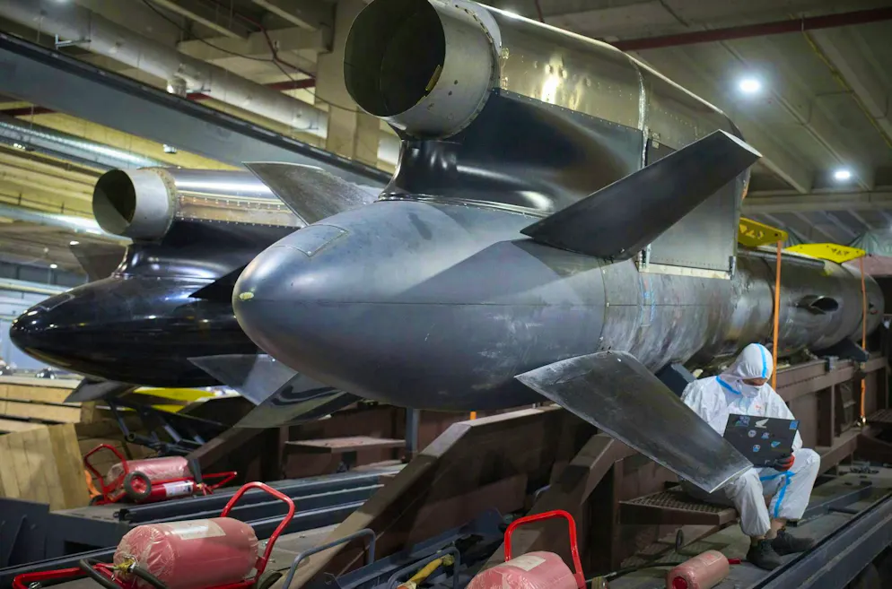 The FP-5 Flamingo. The place where the <em>Flamingo</em> is produced is a secret.